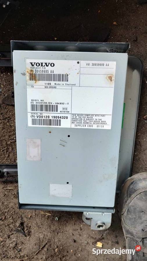 Wzmacniacz radia 30659685 Volvo v60 I s60 II Książ Wielkopolski