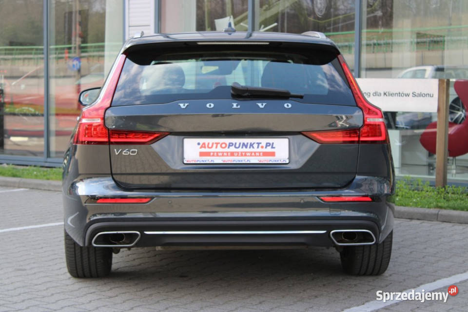Volvo V60 2019r Skóra Automat FullLED VAT23 śląskie Bielsko-Biała