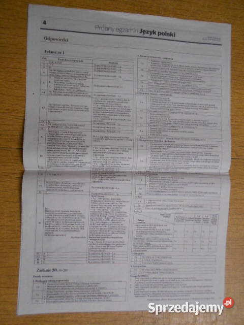 Próbny egzamin ósmoklasisty język polski Gazeta Parczew