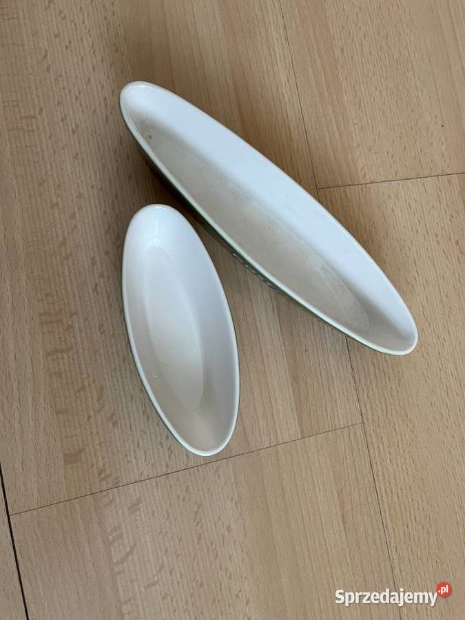 Miseczki do przystawek porcelanowe zielono Gdańsk