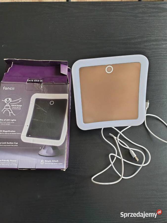 LUTSTRO KOSMETYCZNE POWIĘKSZENIE 10x Z ŚWIATŁEM