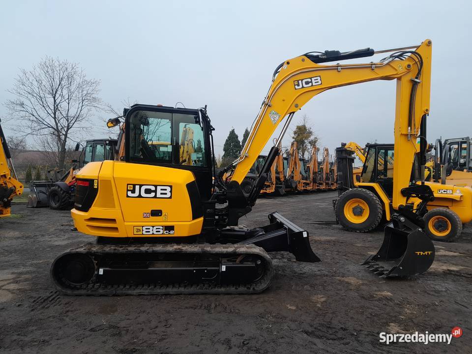 JCB 86C2 KOPARKA 8 TON CAT KUBOTA VOLVO YANMAR Koparki Krotoszyn