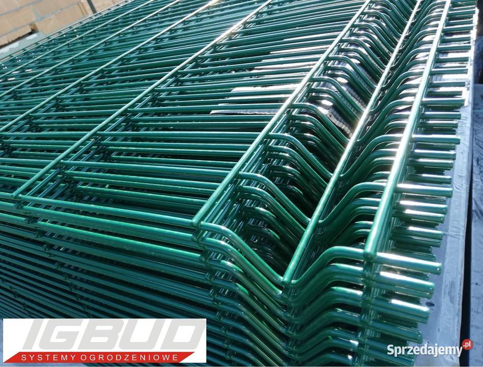 Panel ogrodzeniowy 3D wys 123 drut 4mm śląskie Huta Stara A