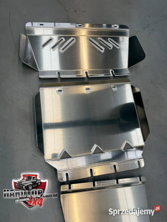 KOMPLET Osłon Podwozia Aluminiowych 6mm VW