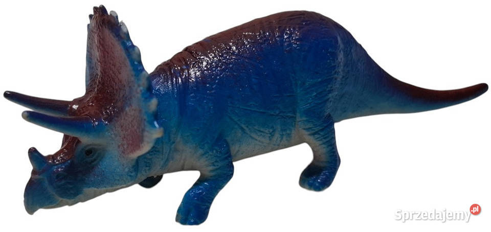 Dinozaur Triceratops 38x12x45 Zabawka figurka Czeladź