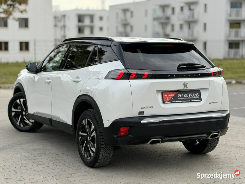 Peugeot 2008 12 131 FULL LED GTLINE Automat VAT marża warmińsko-mazurskie Mrągowo