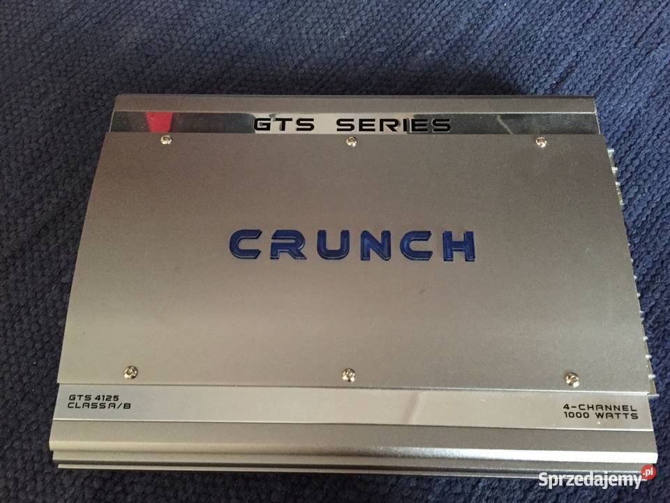 Wzmacniacz Crunch GTS 4125 podkarpackie Stary Dzików