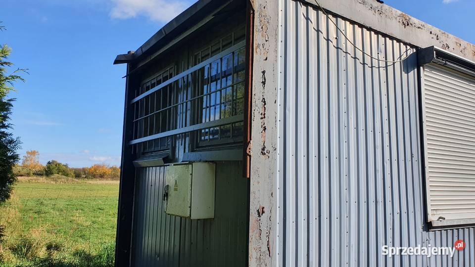 Kontener socjalny biurowy mieszkalny letniskowy łódzkie Złoczew