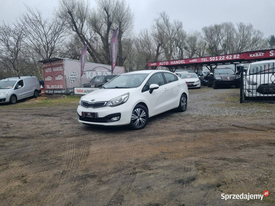 Kia Rio Salon Klimatronik 4x El szyby Wersja L biały zachodniopomorskie Szczecin