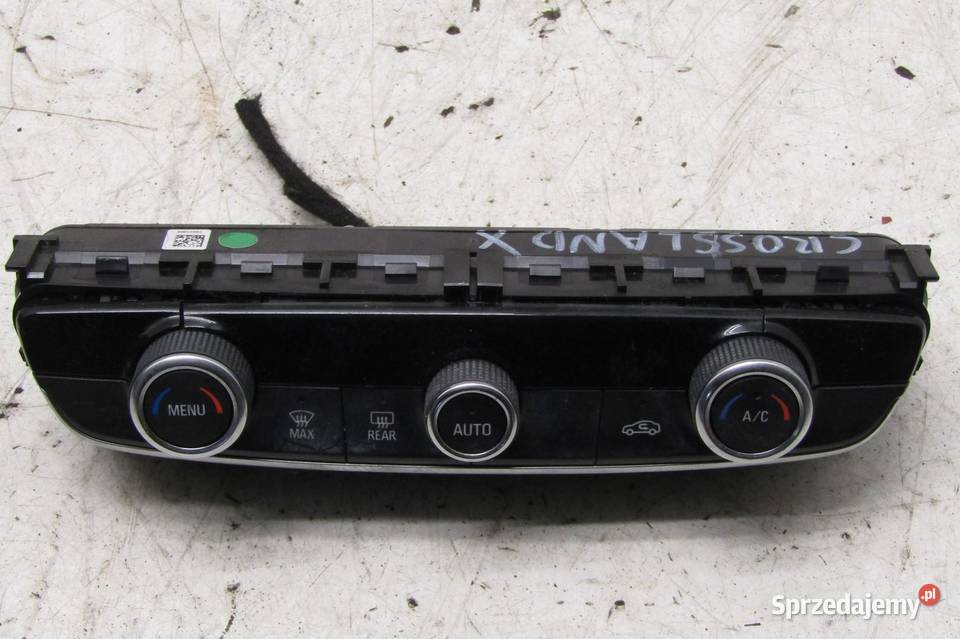 PANEL KLIMATYZACJI OPEL CROSSLAND X 98221492 Panele sterowania, przełączniki lubelskie