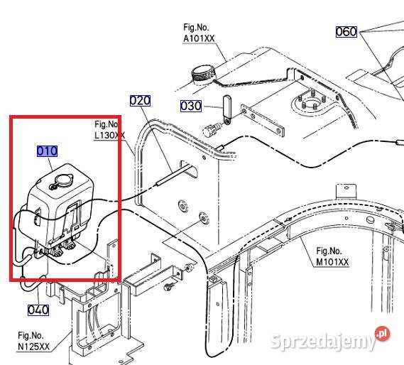 Zbiornik wodyspryskiwaczy m7060 Kobylnica sprzedam