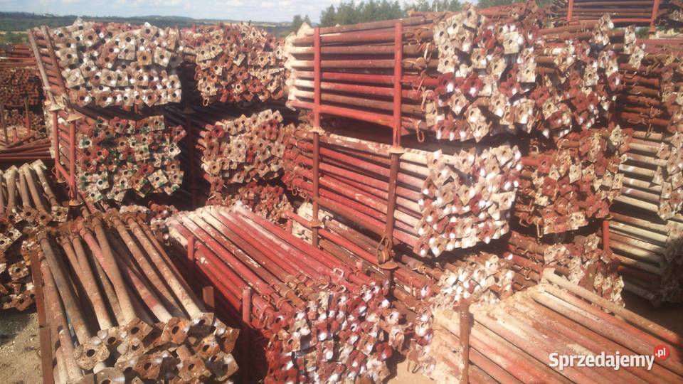 Stempel budowlany używany malowany stemple Nieporęt