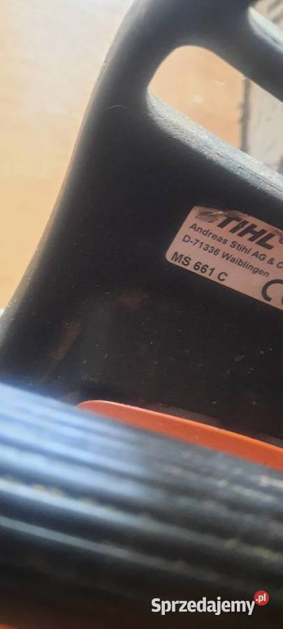Sprzedam pilarke Stihl MS 661 C Jasień sprzedam