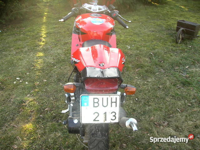 skuter w formie scigacza Lipiany