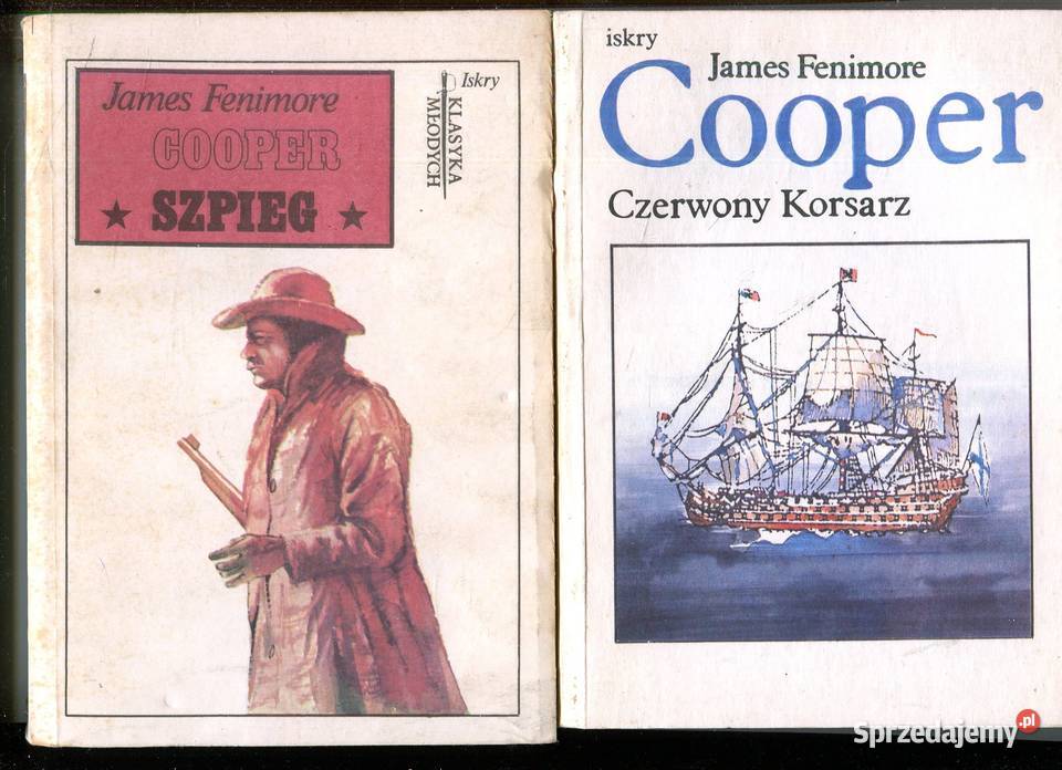 Czerwony Korsarz Szpieg James Fenimore Cooper miękka Szczecin