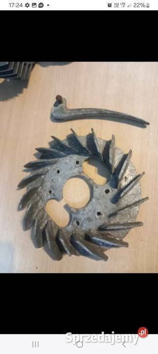 Wentylator i lewa klamka sprzęgła WFM OSA Chojnice