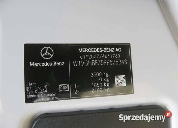 MERCEDESBENZ SPRINTER 2023 195000 ccm 150 mazowieckie Warszawa