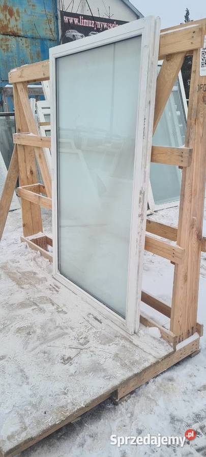 OKNA KacprzaK Witryna 94x161 FIX Używany PCV Lublin