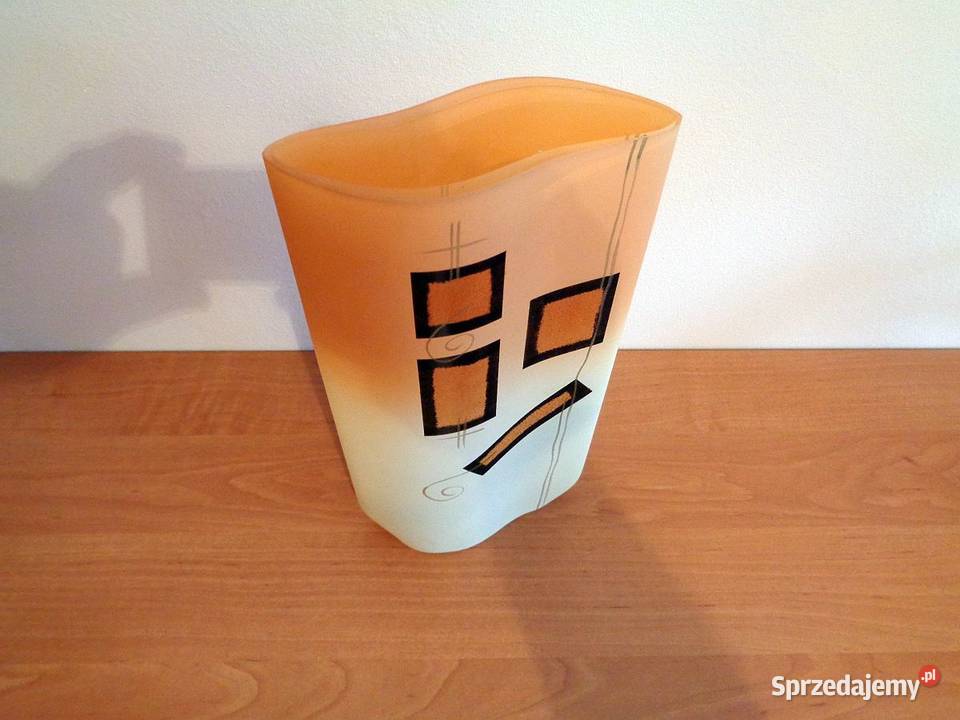 Wazon szklany firmy DECOGLASS Ceramika i szkło Toruń