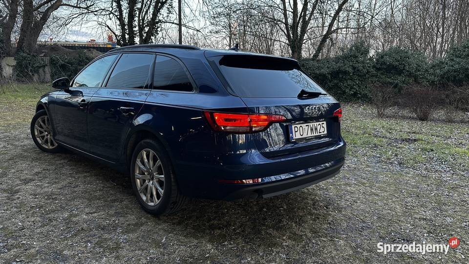 AUDI A4 B9 20 TDI 2017 SALON POLSKA Poznań