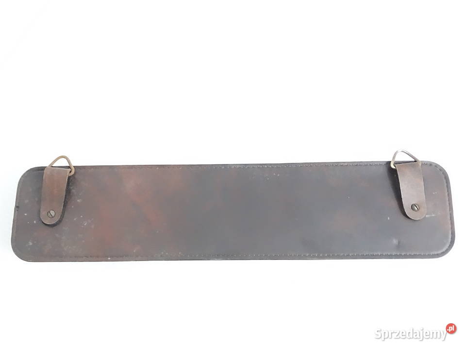 Stary skórzany pokrowiec etui na fajki vintage Pozostałe lubelskie Biłgoraj