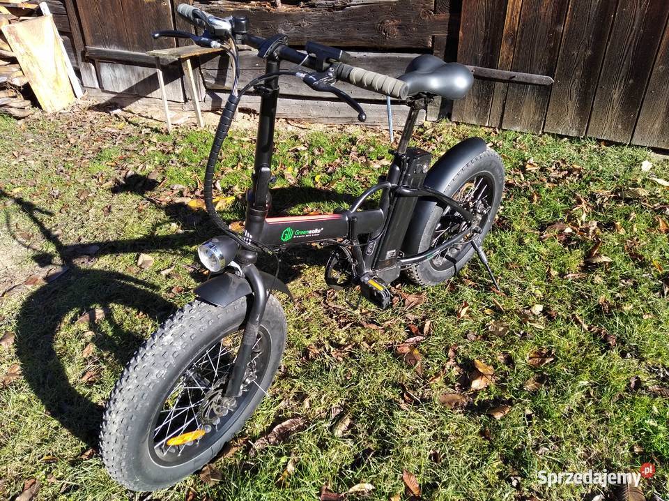 Rower elektryczny składany mało używany składak Piwniczna-Zdrój