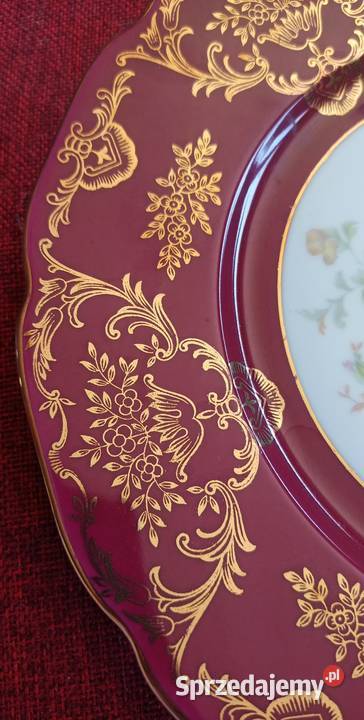 Patera z kwiatami R G K Czechoslovakia pomorskie Gdańsk