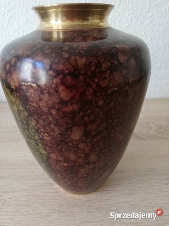 Mosiężny wazon Gorlice