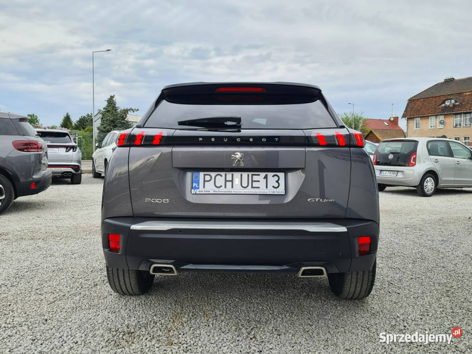 Peugeot 2008 GTLine Szyberdach Navi 2xPDC Kamera ESP wielkopolskie Wągrowiec