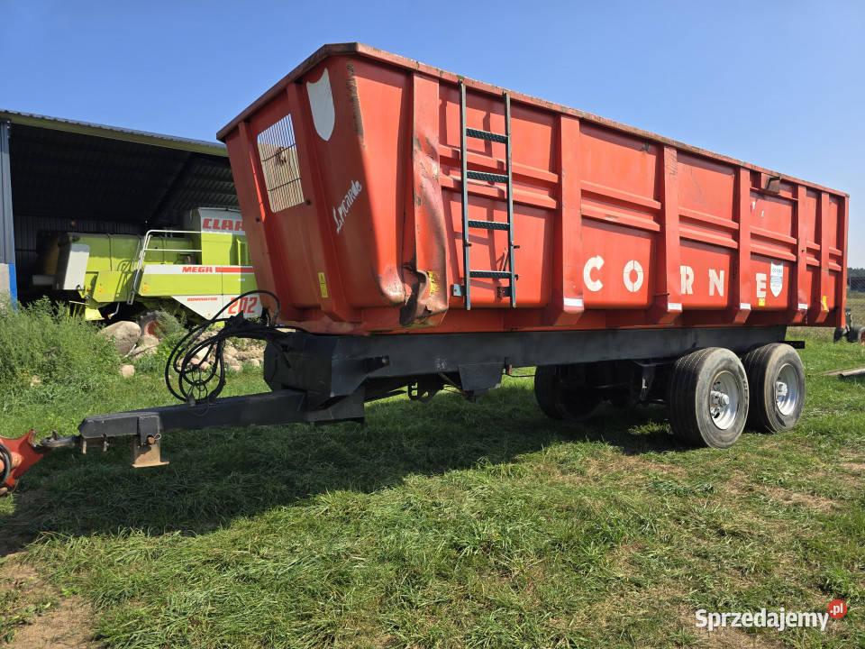 Przyczepa wywrotka CORNE 20 ton ładowności nieuszkodzony Włosty