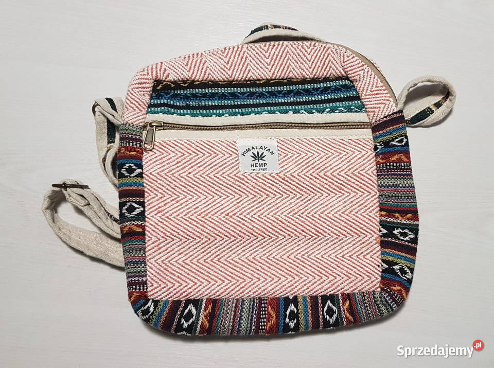 Ekologiczna torba Himalayan Hemp na ramię z dolnośląskie Kudowa-Zdrój