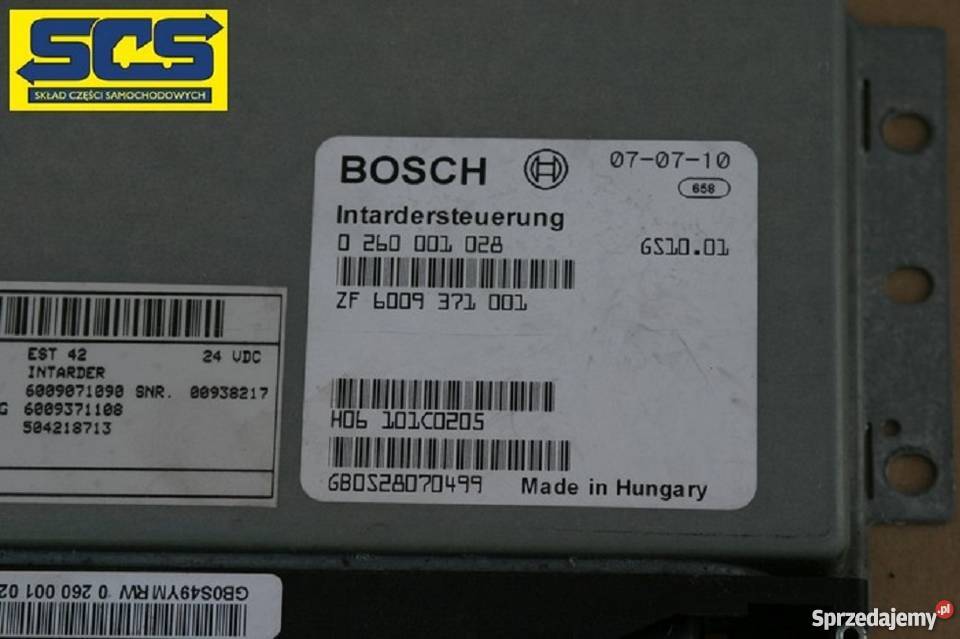 IVECO STRALIS MODUŁ STEROWNIK RERTARDER Pozostałe Bieleń