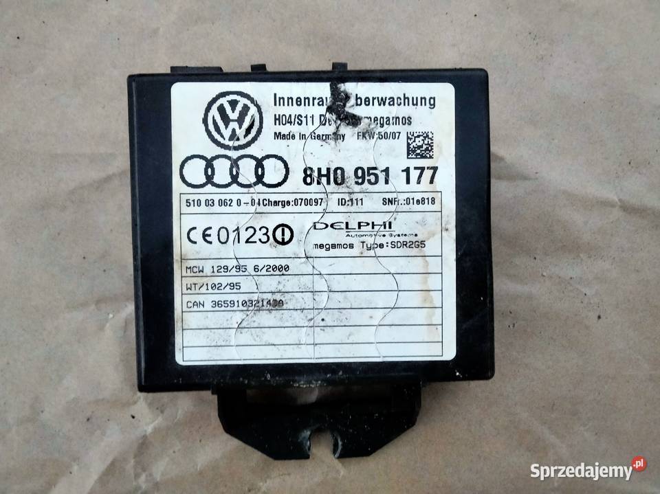 MODUŁ 8H0951177 AUDI A4 B6 CABRIO kujawsko-pomorskie Zławieś Wielka