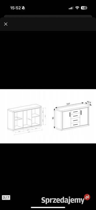 Zestaw mebli Meble do sypialni Ostrów Wielkopolski