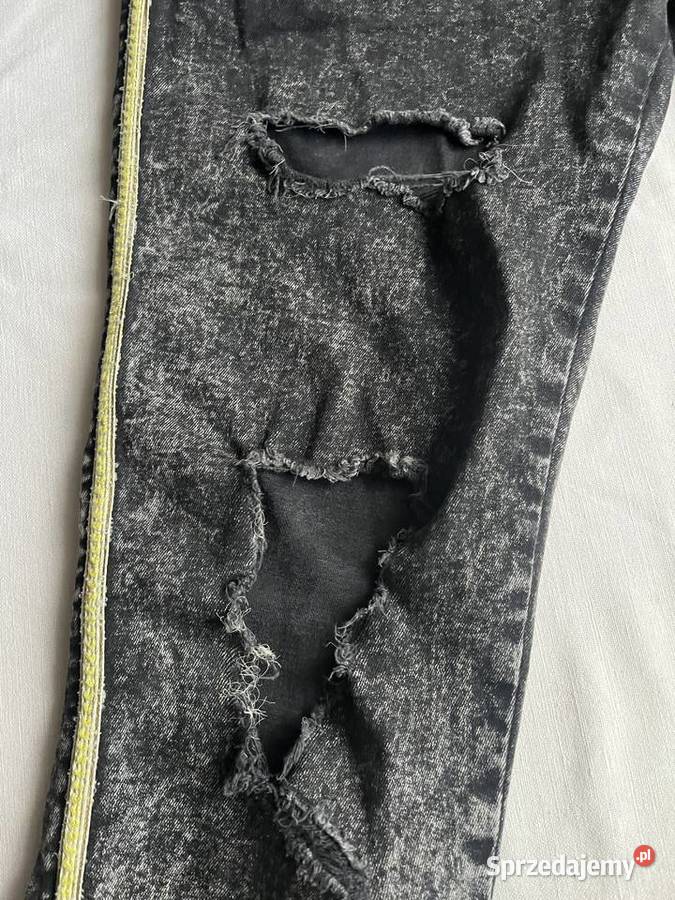 Spodnie jeansowe męskie SIKSILK skinny rozmiar L mazowieckie Sochaczew