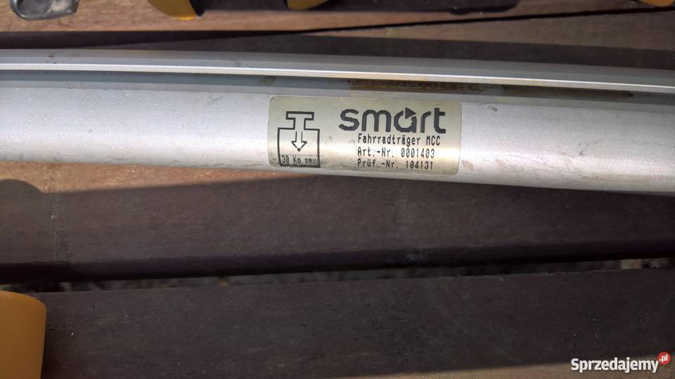 Smart Fortwo 450 Cabrio Oryginalny bagażnik na Podkowa Leśna