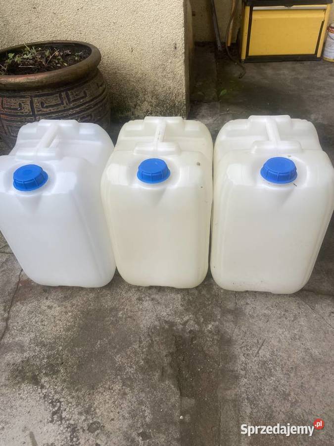 bańka plastikowa karnister beczka 20l lubuskie Zielona Góra