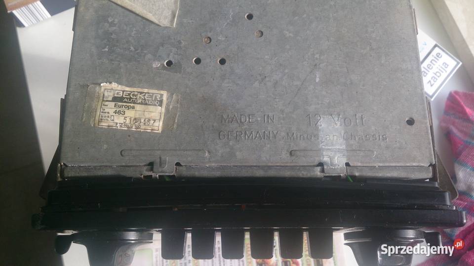 Radio Becker Europa BE463 Mercedes Car audio Ostrołęka