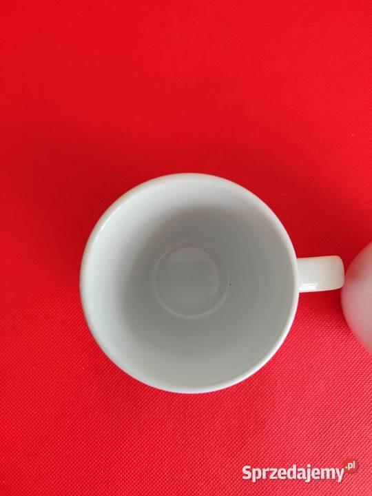 Dwa ceramiczne kubki Renifery