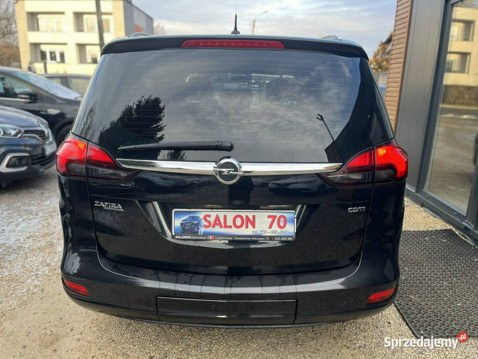 Opel Zafira 20 1wł Klima BAgaznik Rowerowy El Zafira Częstochowa