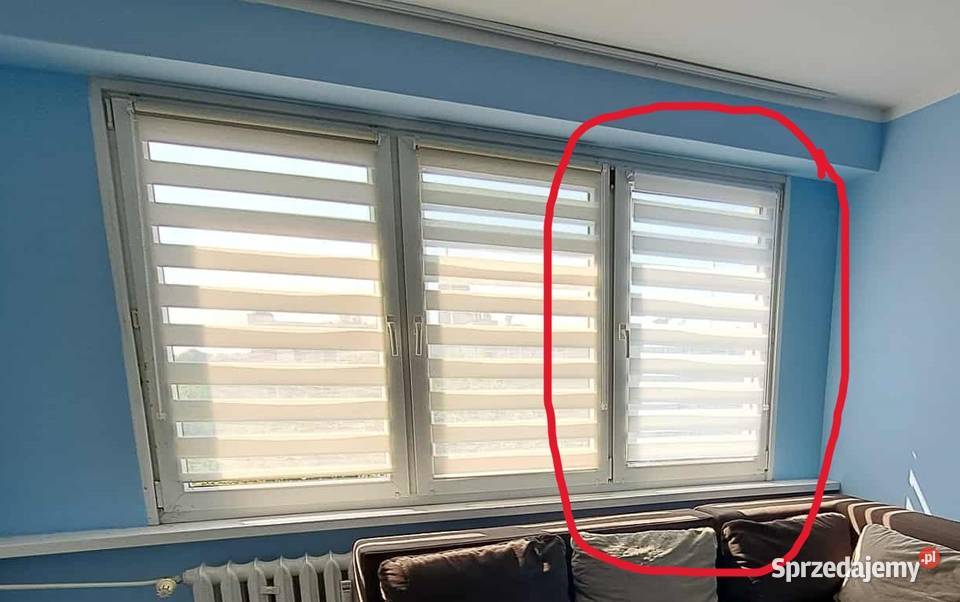 Roletka dzień noc 71 szerokości biała krem Rolety Złotniki Kujawskie sprzedam