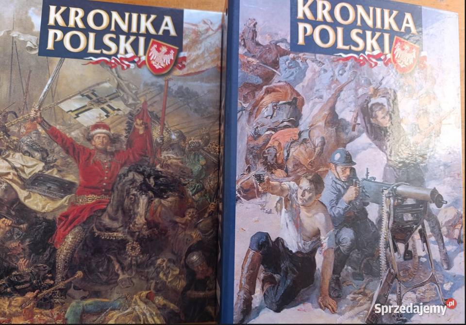Kronika Polski w 2 segregatorach Praca zbiorowa Kultura i Rozrywka Kętrzyn