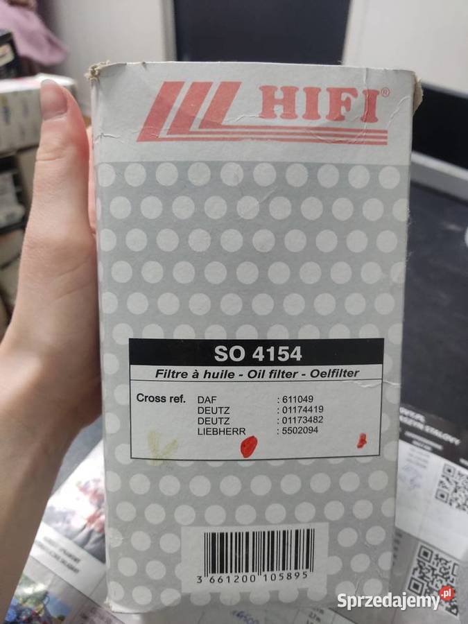 Filtr oleju SO 4154 Hifi Filter