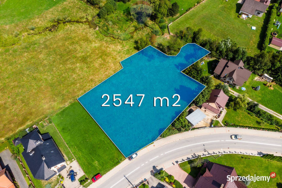 Działka budowlana Grel Nowy Targ 54m