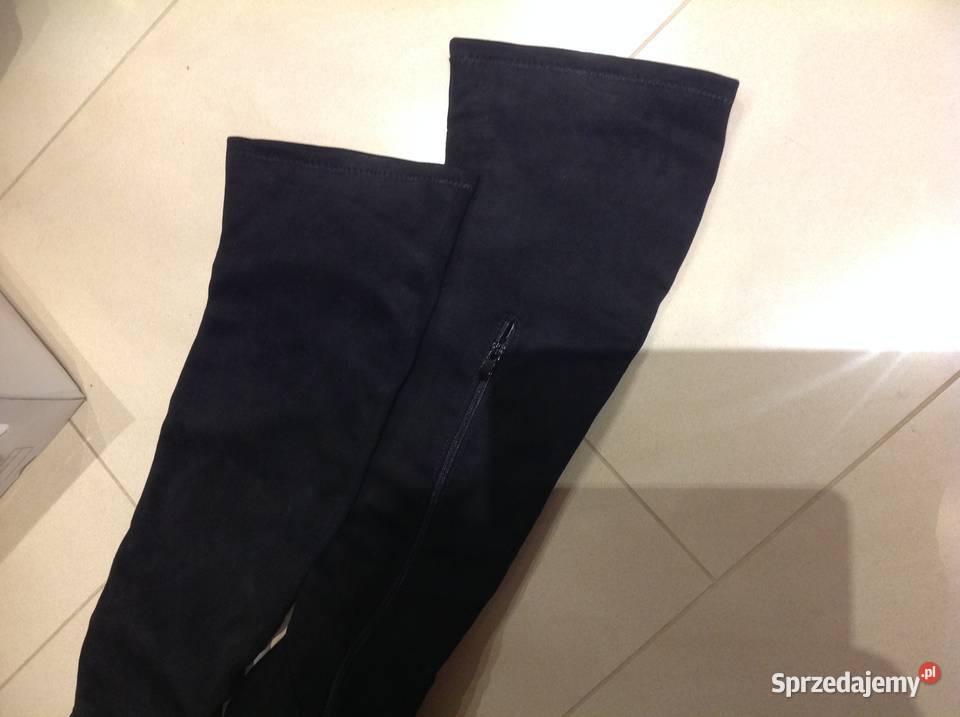 Kozaki Kolano Damskie 36 na platformie nowe Nowa Sól