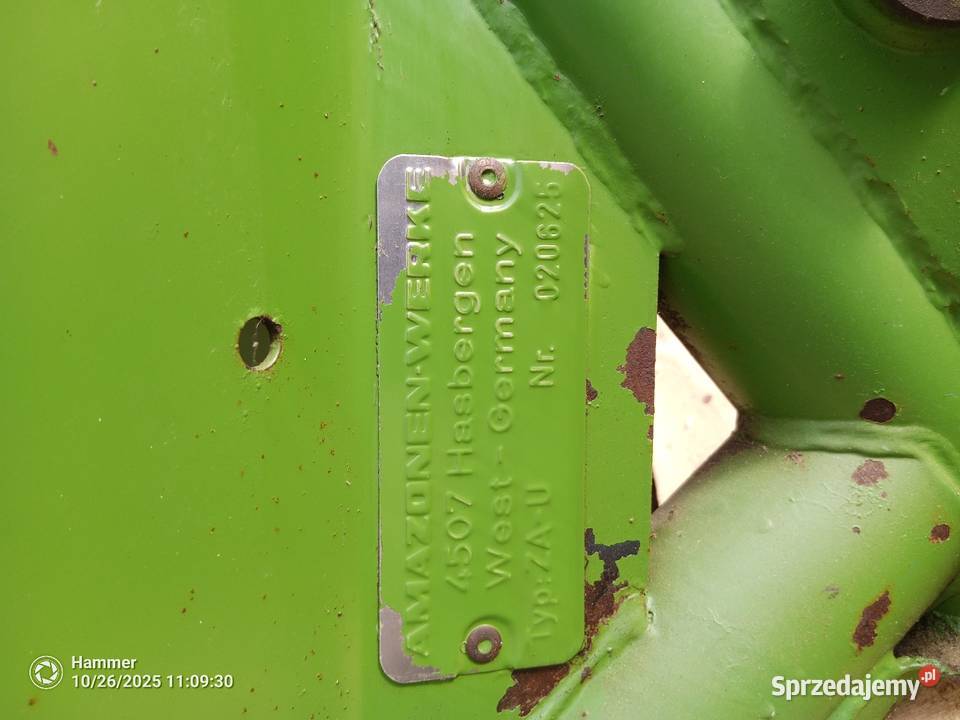 Amazone ZAU 1001 Rozsiewacze nawozów Arcugowo