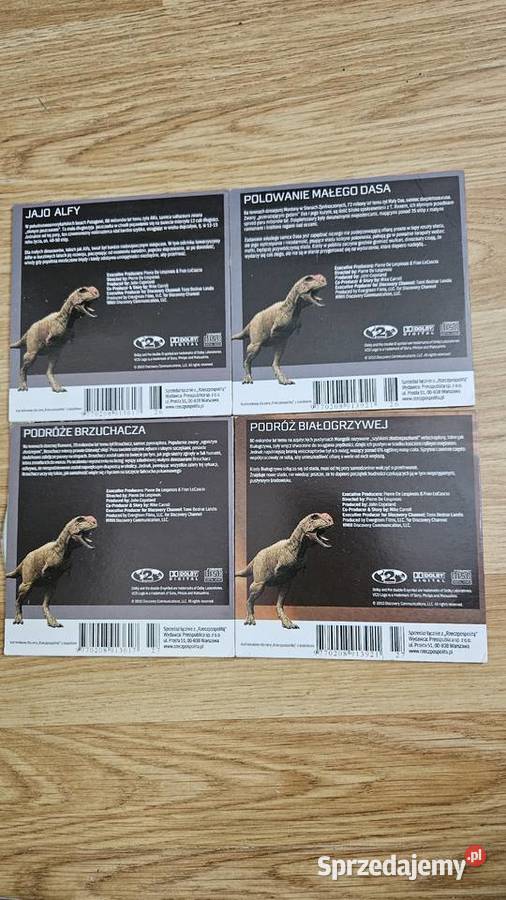 45 Planeta dinozaurów na płytach CD Bydgoszcz