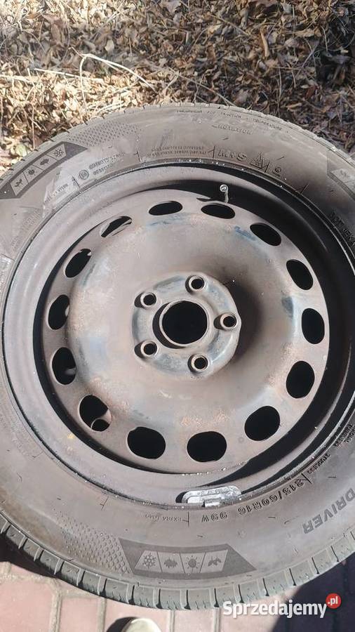 FELGI STALOWE AUDI A3 8P 8P0 16 5x112 60 Łuków
