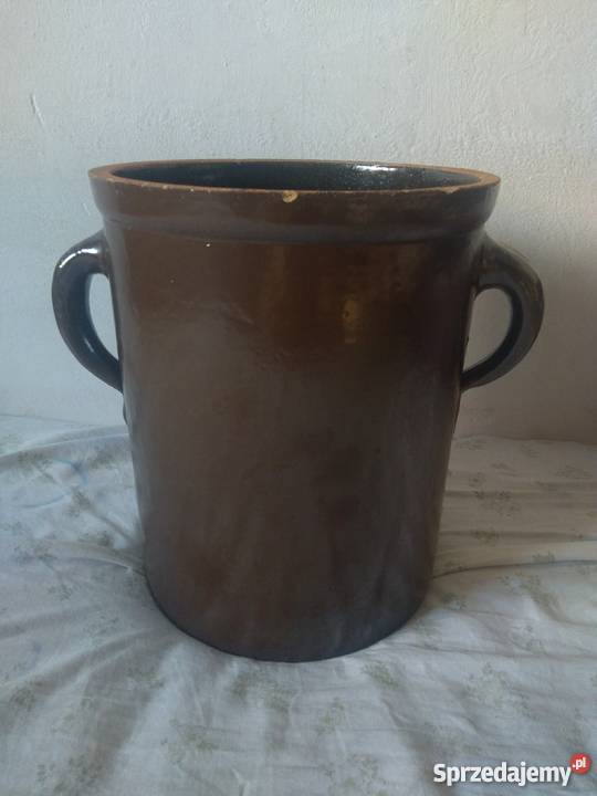 BOCHNIA wielki garnek 10L DO KISZENIA kamionkowy mazowieckie