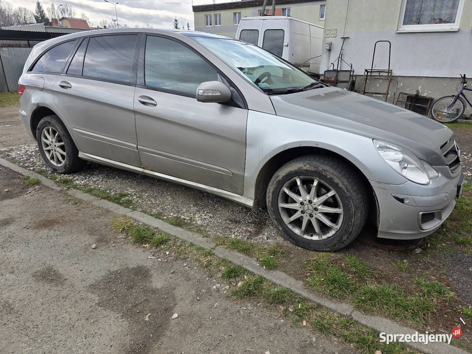 Mercedes r350 long lpg 6 osób 4 matic skórzana tapicerka Jelenia Góra